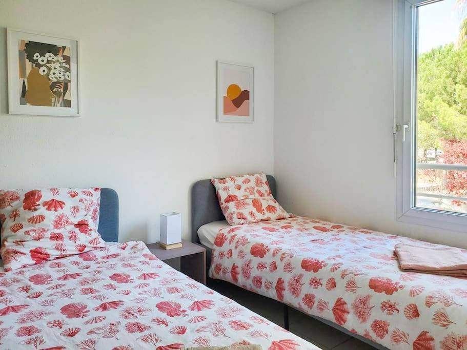 *Le Carpe Diem, Appartement 2 Chambres, Piscine, 2 Parking, Clim* Montpellier Kültér fotó